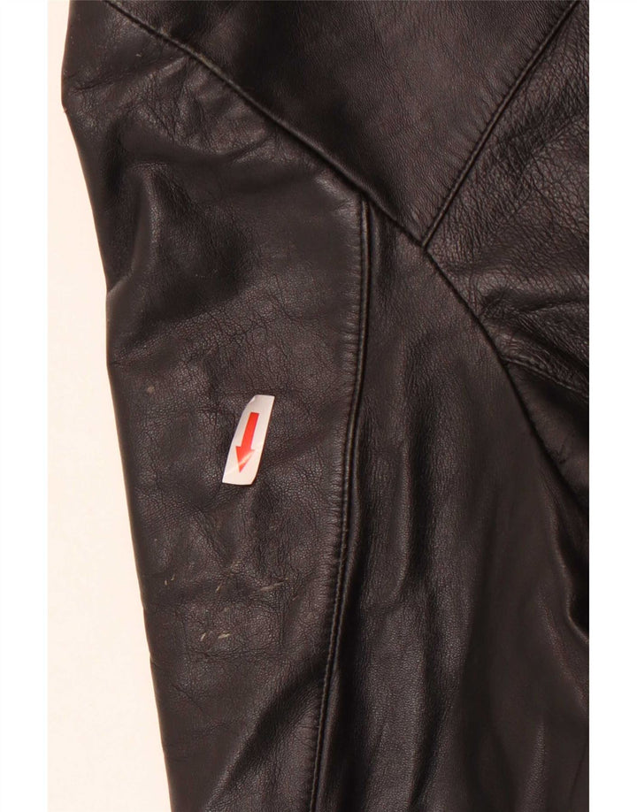 Alexander Мужская кожаная куртка IT 52 XL Черный