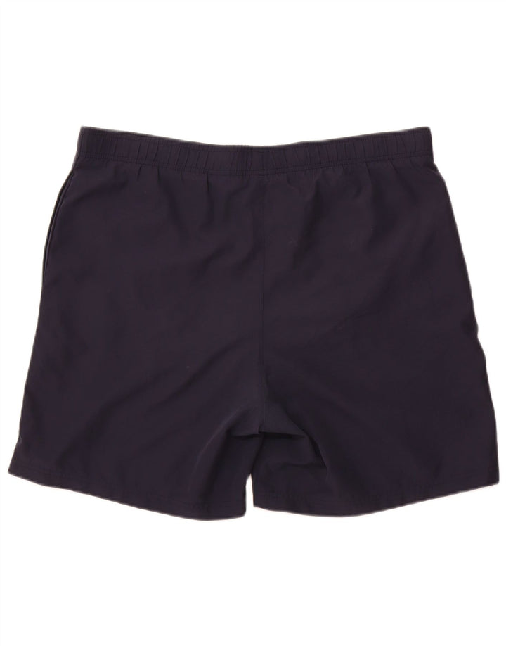 Мужские спортивные шорты Reebok, большие темно-синие, полиэстер