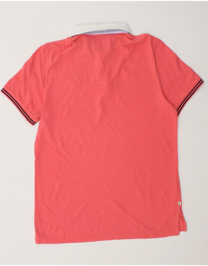 Мужская рубашка поло JECKERSON, большая розовая, хлопок