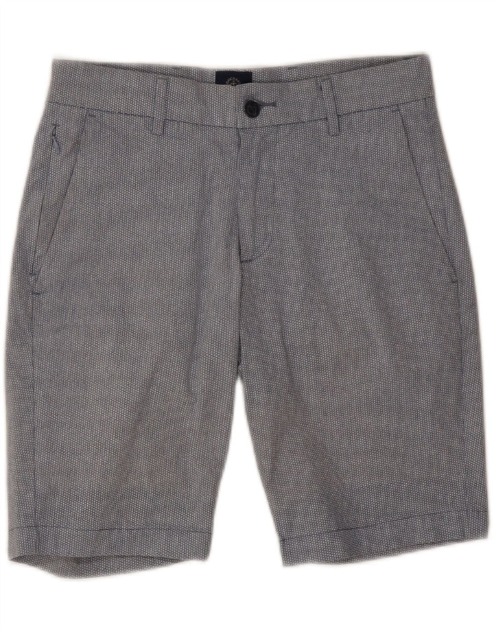 Мужские шорты чинос Dockers W28, хлопок среднего серого цвета в крапинку