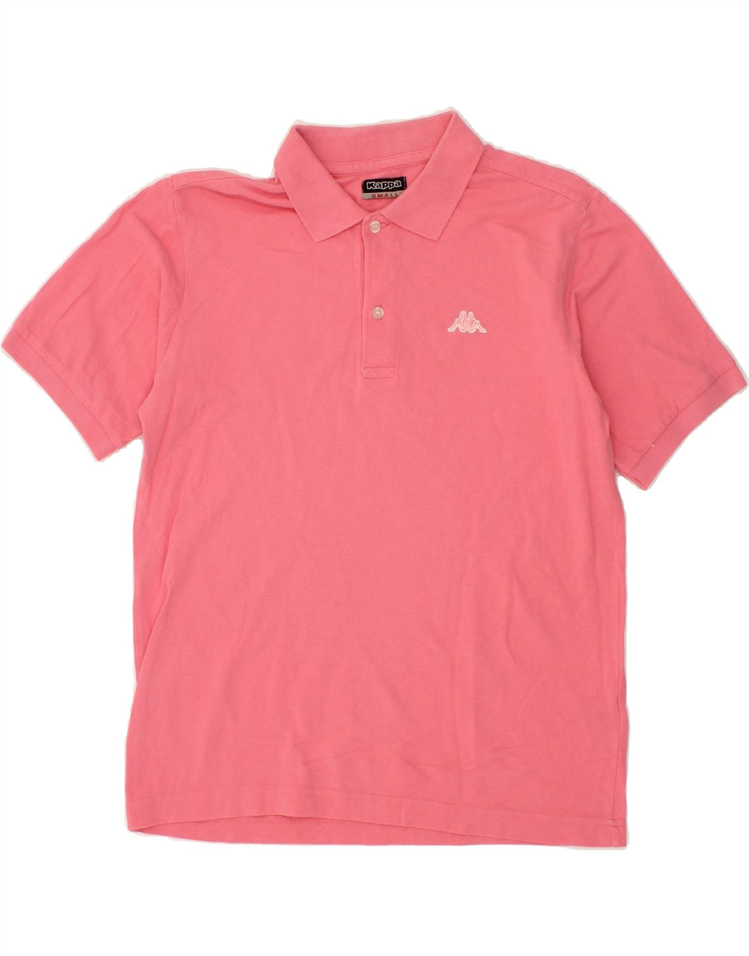 KAPPA Mens Polo Shirt Small Pink Cotton Vintage Kappa and Second-Hand Kappa from Messina Hembry 