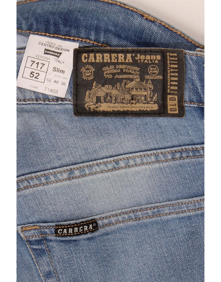 Мужские джинсы CARRERA 717 Slim W36 L29 синие, хлопок
