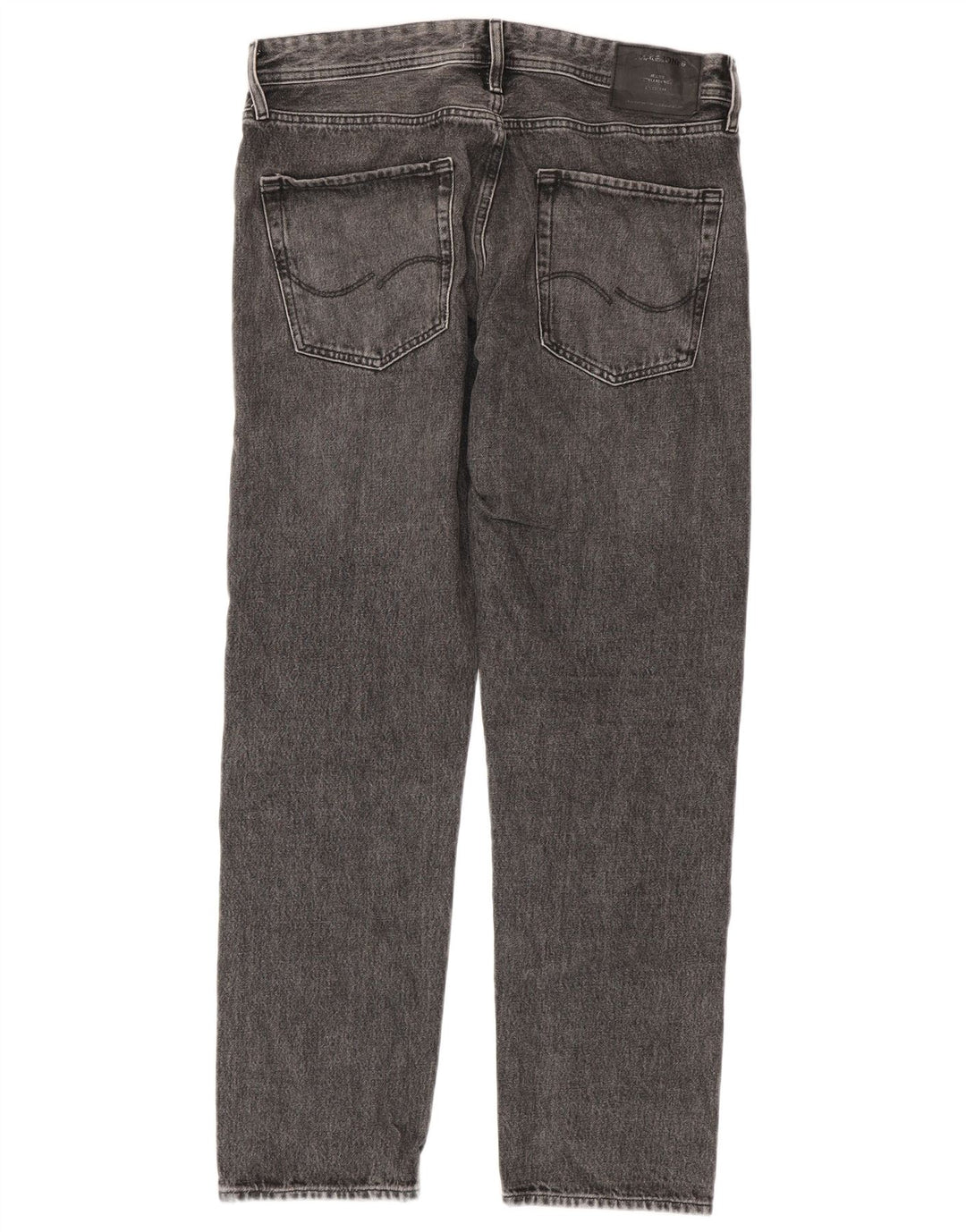Мужские прямые джинсы Jack & Jones W32 L32, серый хлопок