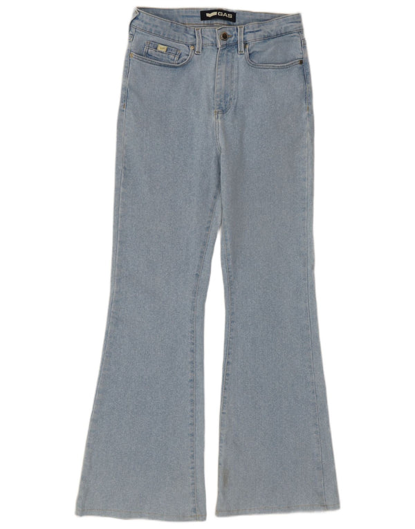 Женские расклешенные джинсы Gas Camilia Bootcut W26 L29 синие