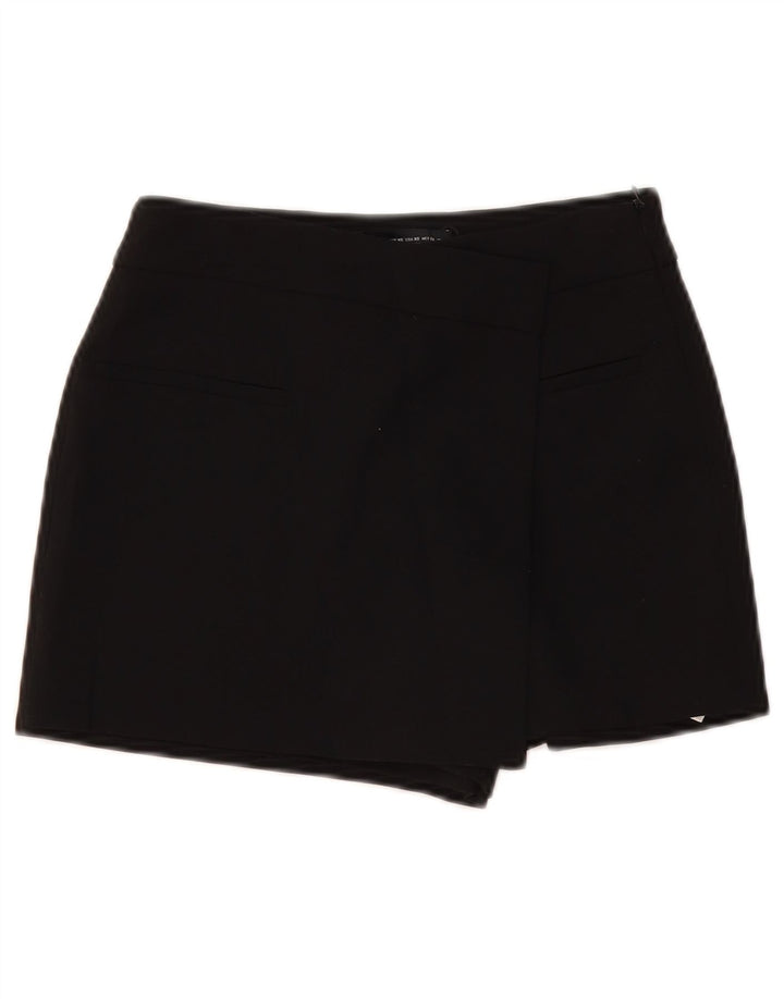 Женские шорты Zara UK 6 XS, черный полиэстер