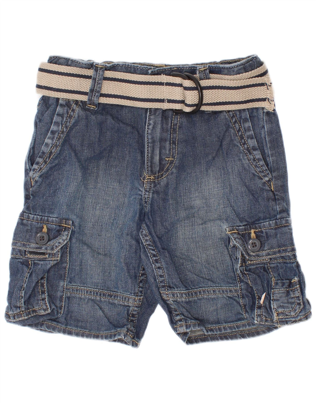 Джинсовые шорты карго для мальчиков Wrangler 3–4 лет, W22, синие, хлопок