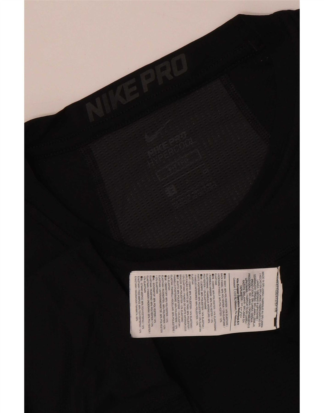 Мужской жилет с графическим принтом Nike Dri Fit, маленький черный полиэстер с геометрическим рисунком
