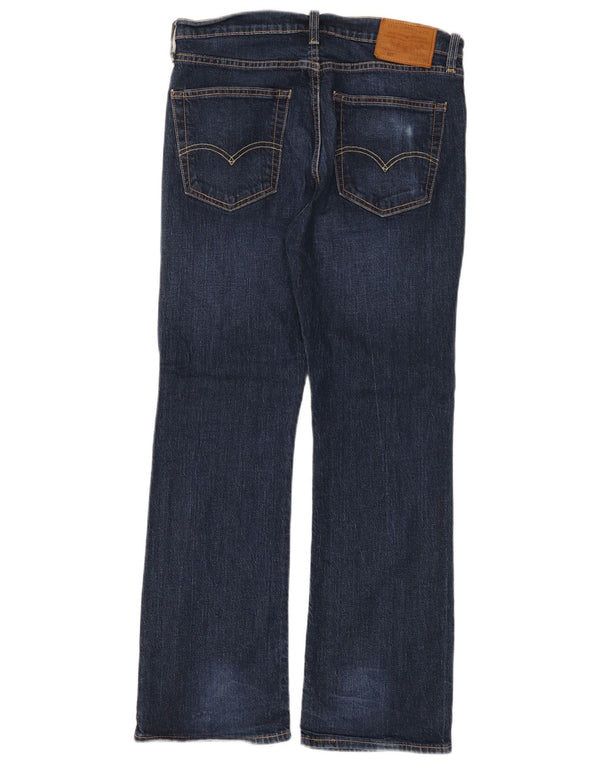 Мужские джинсы Levi's 527 Bootcut W32 L30 Темно-синие, хлопок