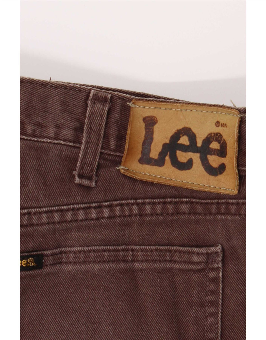 Джинсы Lee мужские прямые W36 L29 коричневые