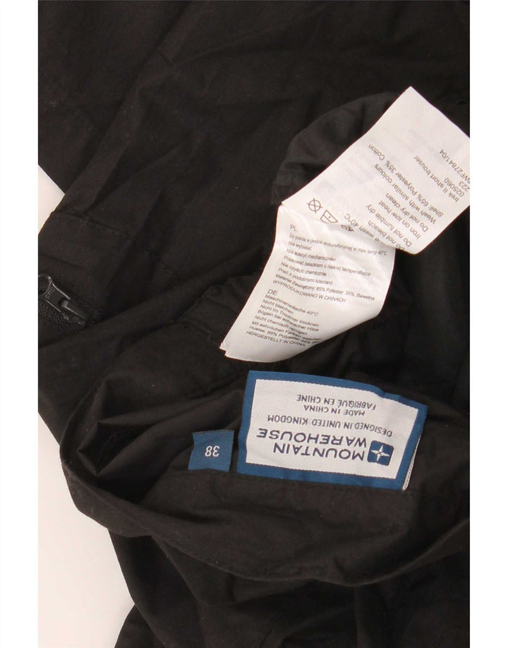 Мужские прямые брюки-карго Mountain Warehouse W38 L29, черный полиэстер
