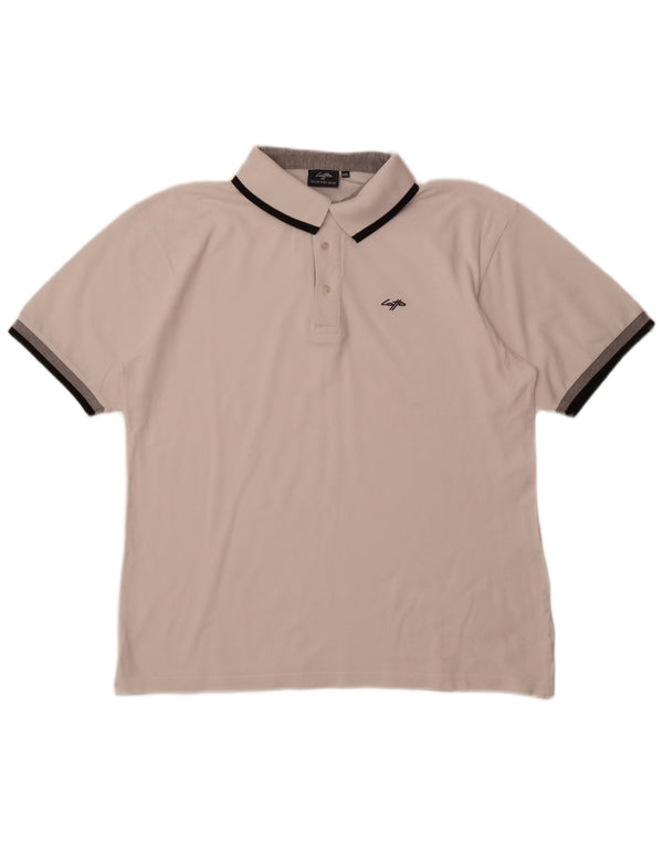 LOTTO Мужская рубашка-поло 2XL белая