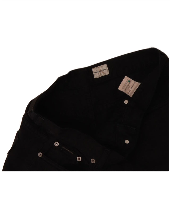 Мужские джинсовые шорты CALVIN KLEIN W31, средний черный, хлопок