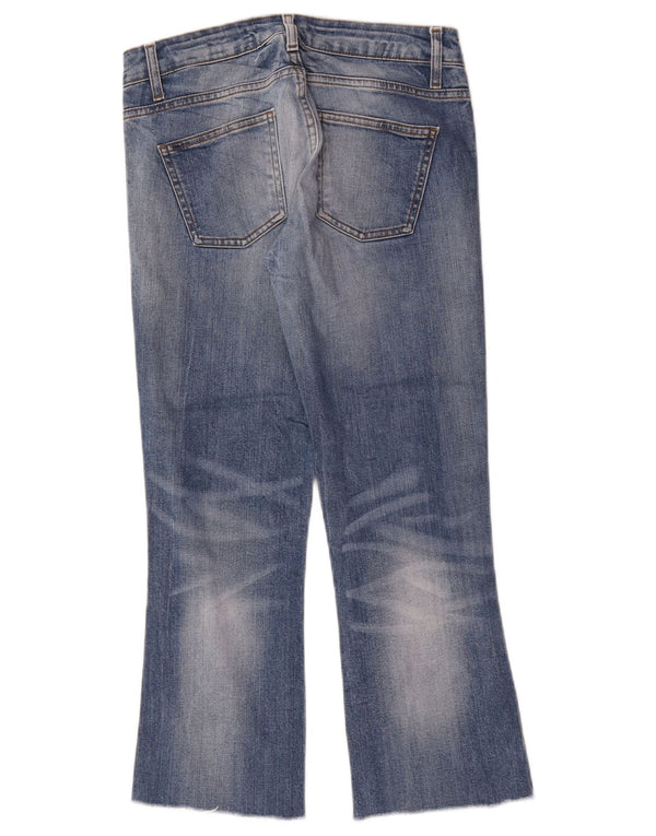 Женские укороченные джинсы Zara EU 36 XS W26 L24 синие