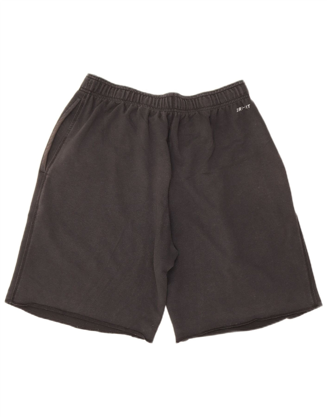 Мужские спортивные шорты Nike Dri Fit среднего размера, черные, хлопковые