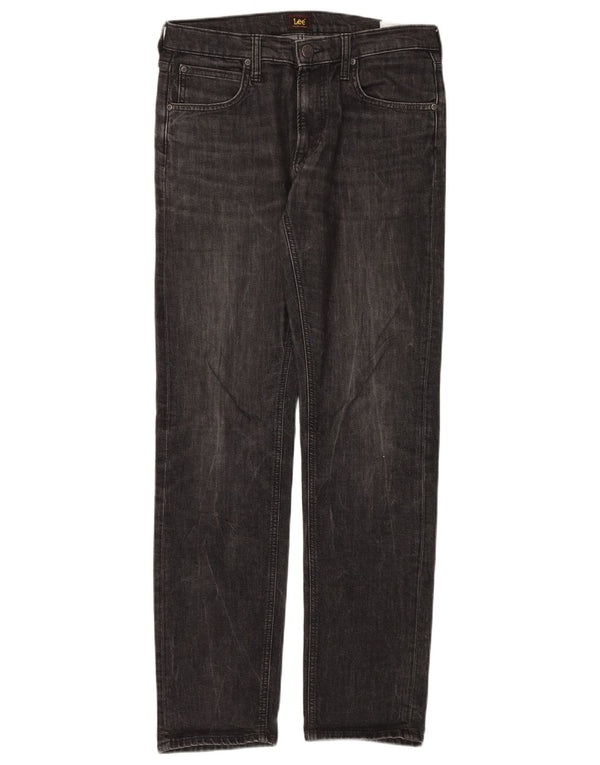 Мужские прямые джинсы Lee Daren на молнии W32 L34, серый хлопок