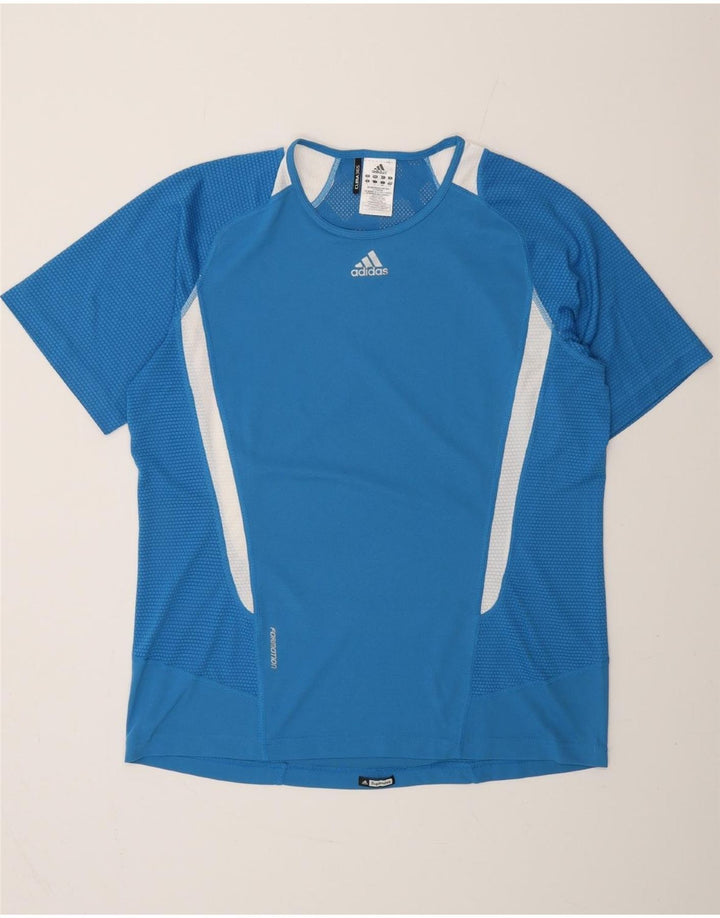 Мужская футболка ADIDAS Clima 365, большой синий полиэстер с цветными блоками