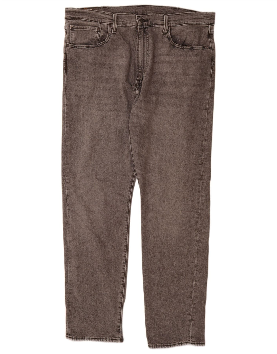 Мужские зауженные джинсы Levi's 502 W38 L34 Серые хлопковые