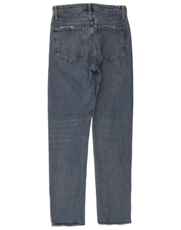 Женские узкие джинсы ZARA EU 34 2XS W24 L27 Синие