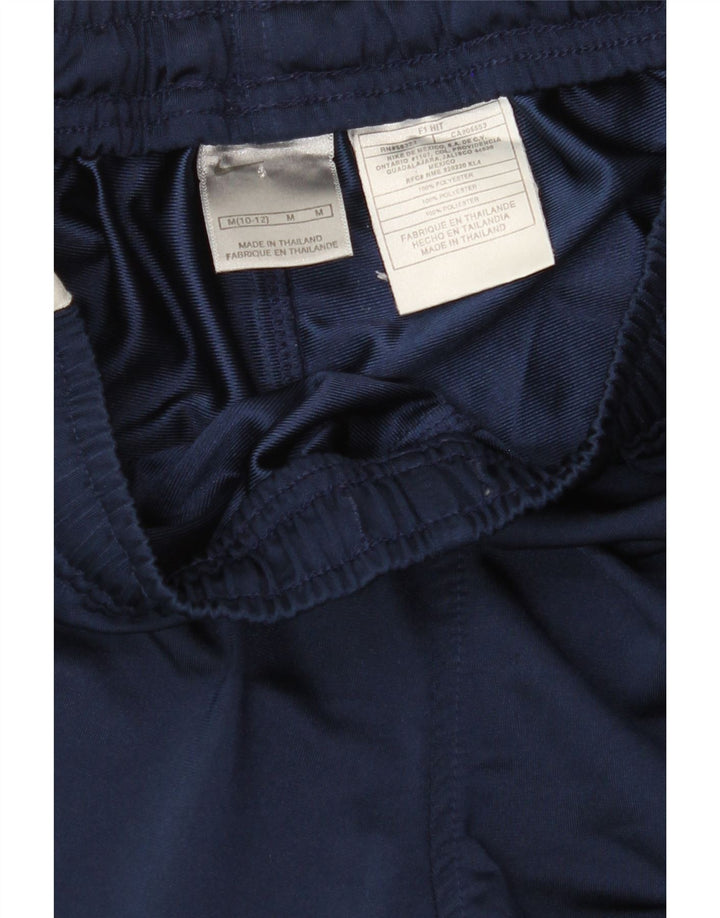 NIKE Boys Tracksuit Trousers 10-11 Years Medium  Navy Blue Colourblock Vintage Nike and Second-Hand Nike from Messina Hembry 