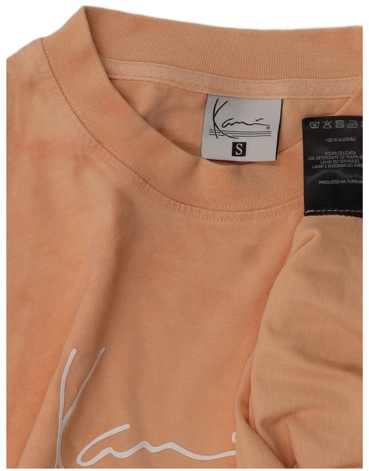 Мужская футболка с графическим рисунком KARL KANI, маленький розовый хлопок, цвет тай-дай