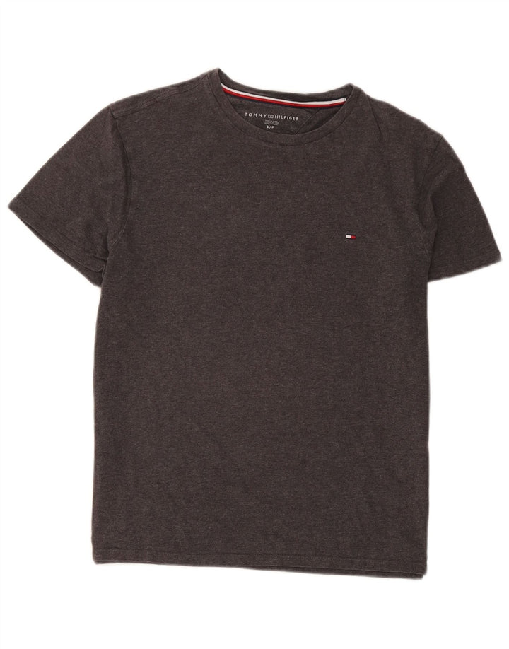 Мужская футболка Tommy Hilfiger, маленькая, серая