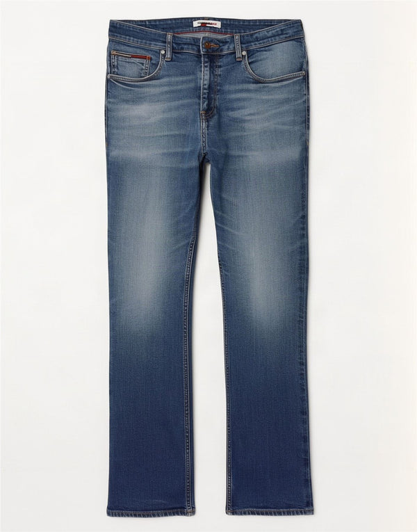 Мужские джинсы свободного кроя Tommy Hilfiger Ryan Bootcut W36 L32, синий хлопок
