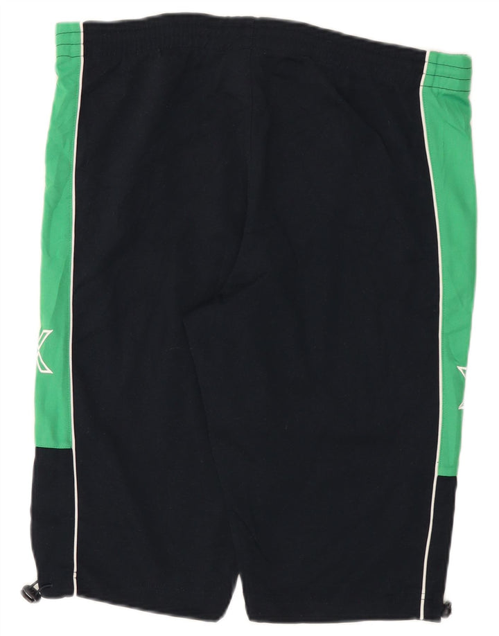 UMBRO Мужские спортивные шорты с рисунком, средние темно-синие, полиэстер с цветными блоками