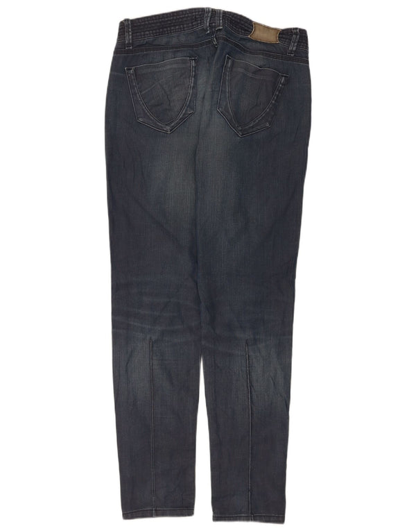 Женские узкие джинсы Zara EU 40 Medium W30 L30 Темно-синие