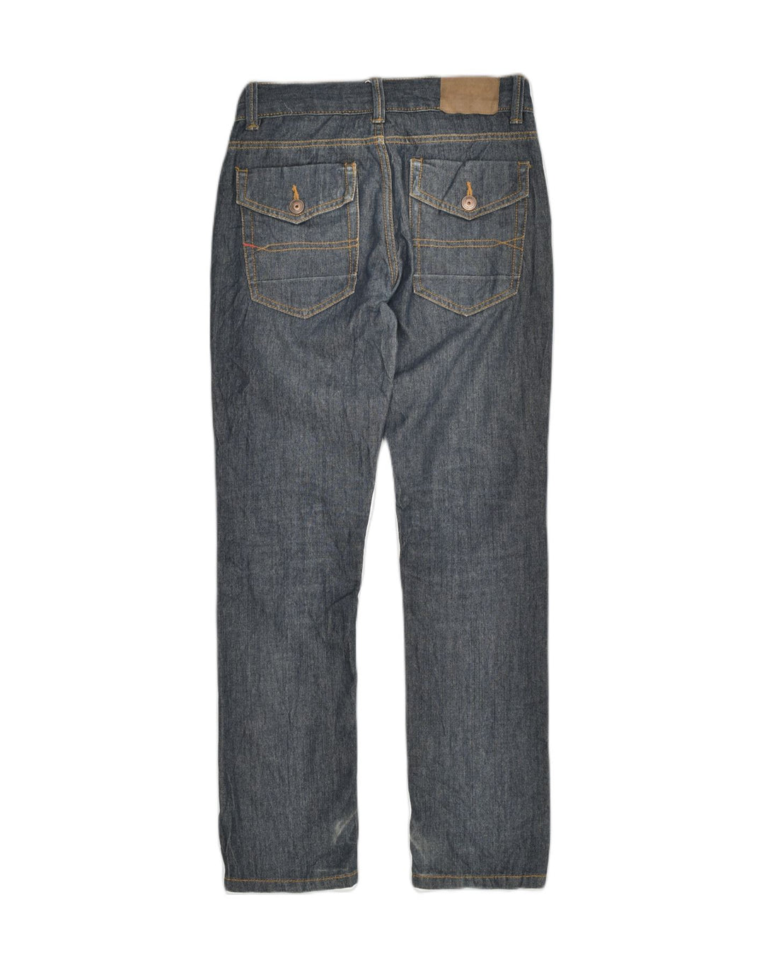 TOMMY HILFIGER Girls Straight Jeans 9-10 Years W26 L27 Navy Blue Cotton | Vintage Tommy Hilfiger | Thrift | Second-Hand Tommy Hilfiger | Used Clothing | Messina Hembry 