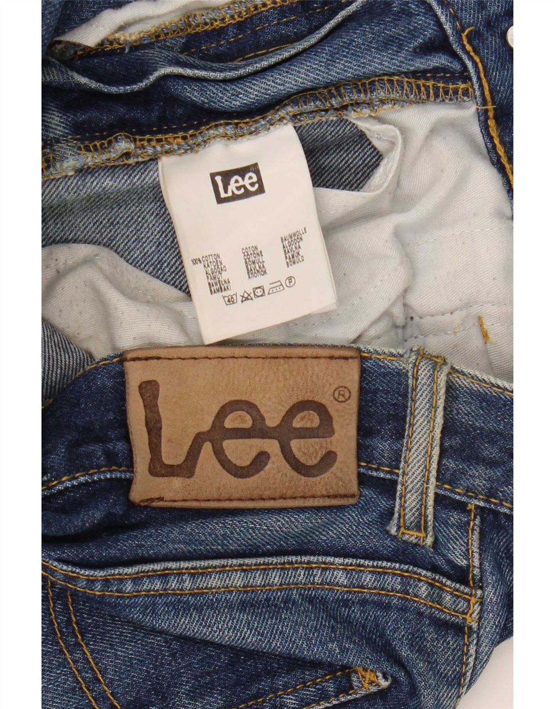 Мужские джинсы Lee Ranger Bootcut W34 L30, синий хлопок