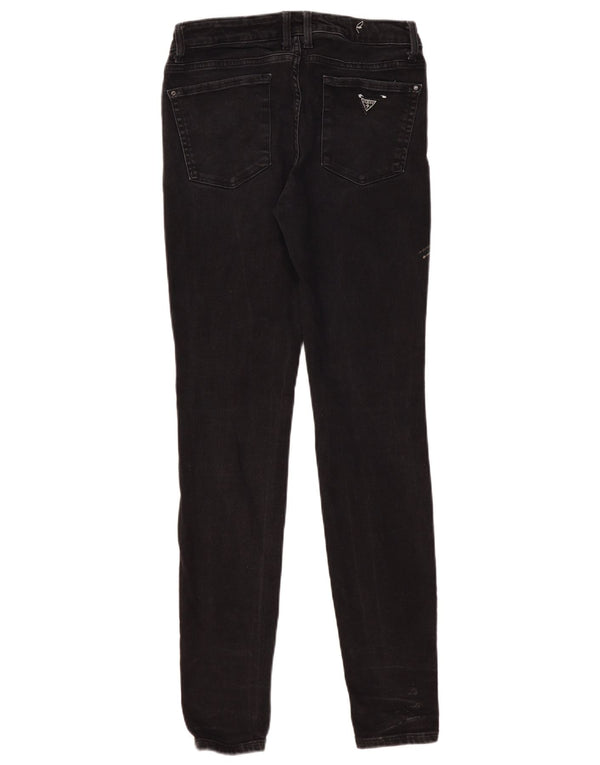 Женские джинсы скинни Guess W29 L31, черный хлопок
