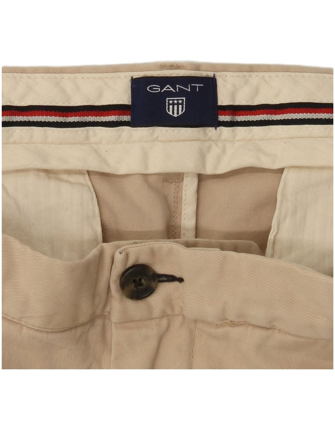 Мужские прямые брюки чинос Gant W40 L32 Бежевые
