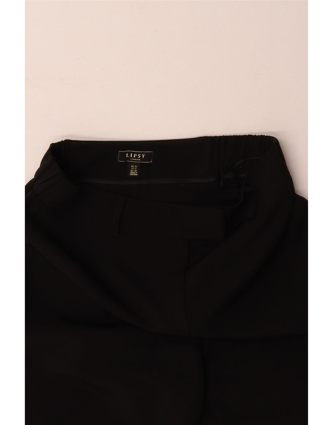 Женские повседневные брюки LIPSY Bootcut UK 12 Medium W30 L30, черный полиэстер