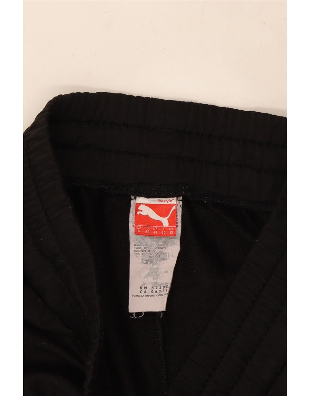 Женские спортивные брюки PUMA Joggers UK 12, средний черный, полиэстер