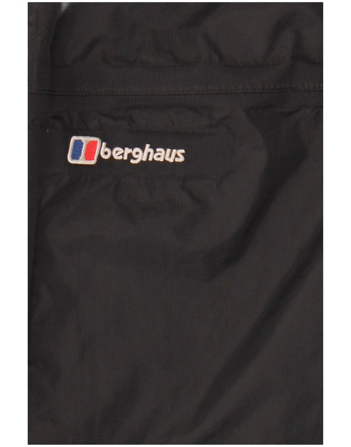 BERGHAUS Женские спортивные брюки UK 12, средний черный нейлон