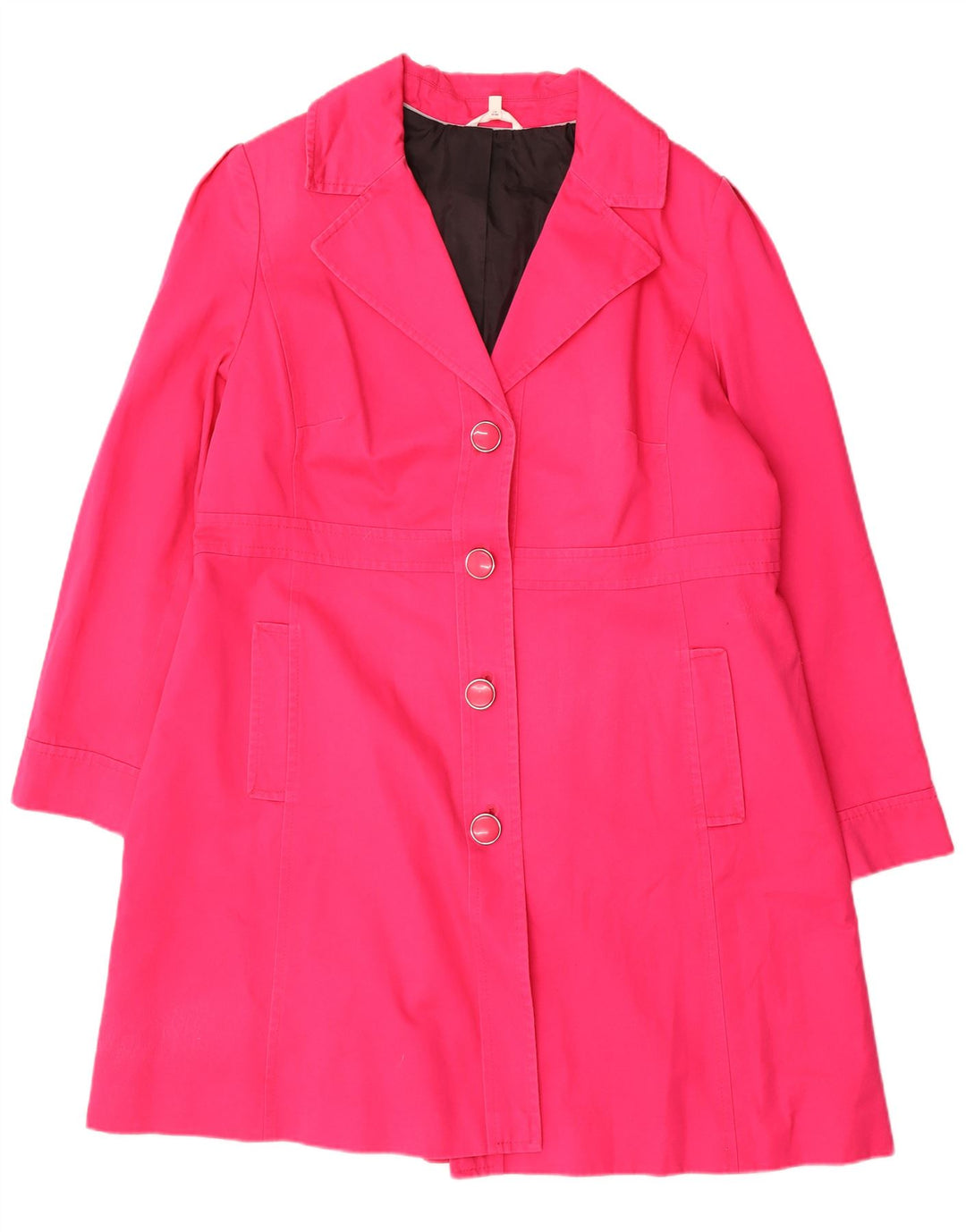 Женский тренч Marks & Spencer UK 20 2XL, розовый хлопок