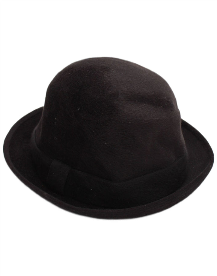 Borsalino Мужская шляпа-котелок среднего размера, черная классика