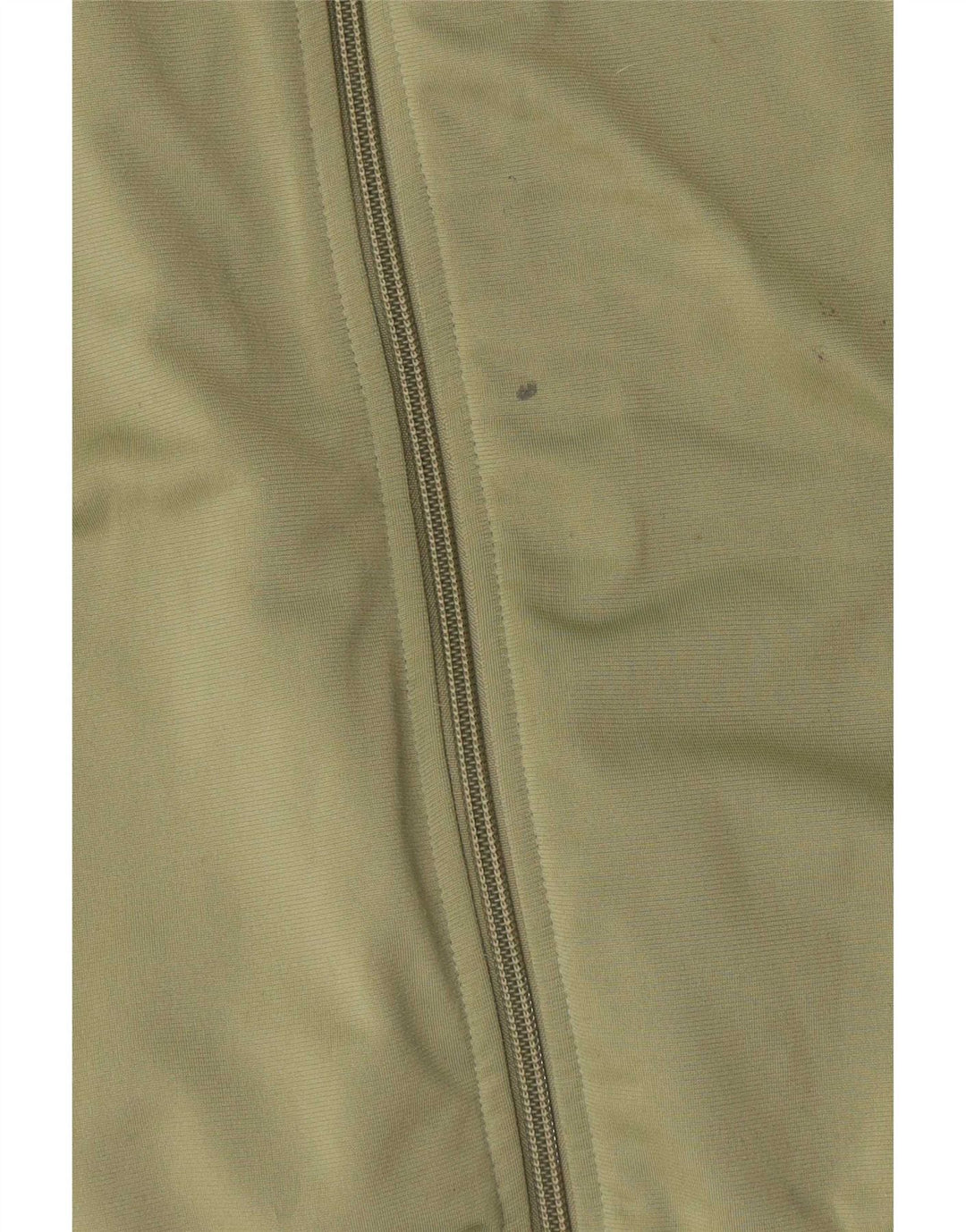 Женская спортивная куртка Adidas с графическим рисунком UK 14 Полиэстер среднего зеленого цвета