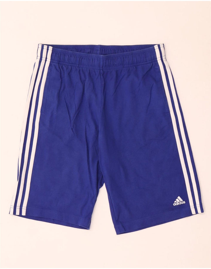 Спортивные шорты Adidas для мальчиков 15-16 лет, синие