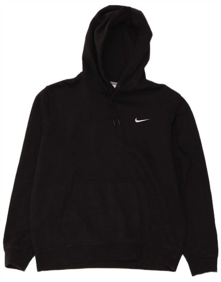 Мужская толстовка с капюшоном Nike XL, черный хлопок