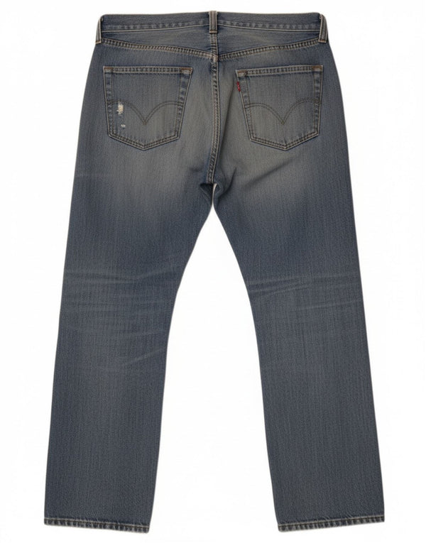 Мужские прямые джинсы Levi's 501 W36 L30 синие