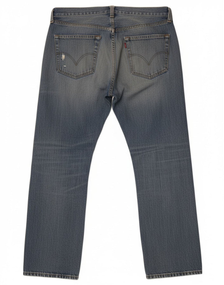 Мужские прямые джинсы Levi's 501 W36 L30 синие
