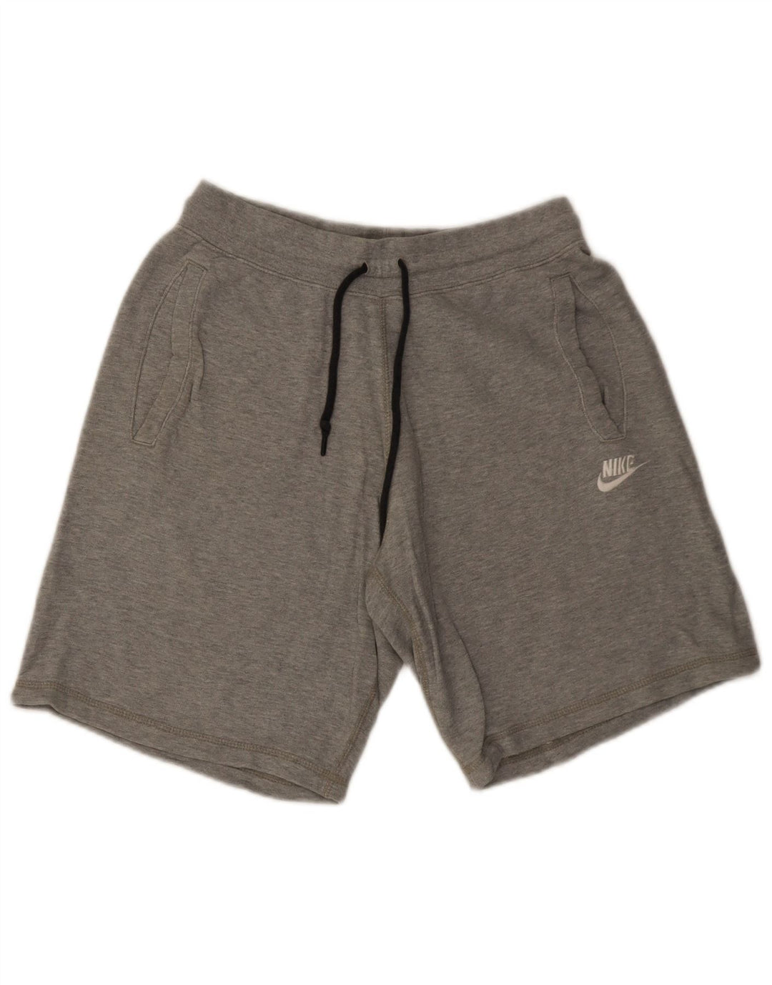 Мужские спортивные шорты Nike, маленькие серые, хлопок