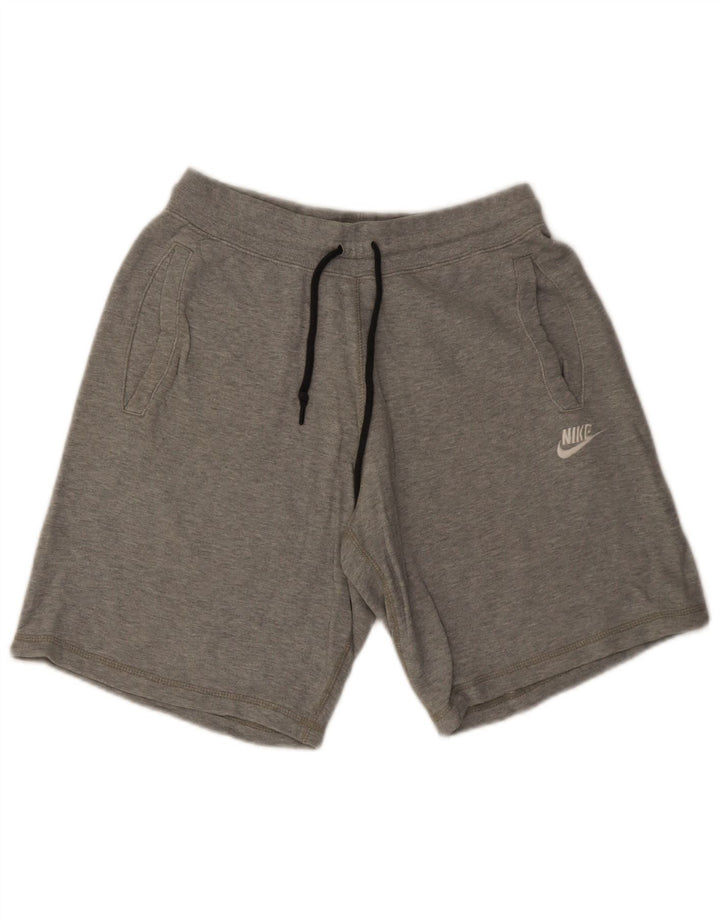 Мужские спортивные шорты Nike, маленькие серые, хлопок