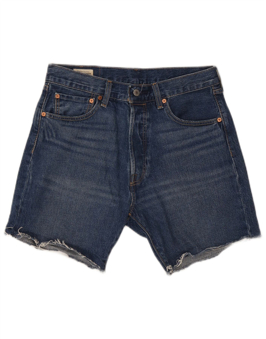 Мужские джинсовые шорты Levi's 501 W32, средний синий хлопок
