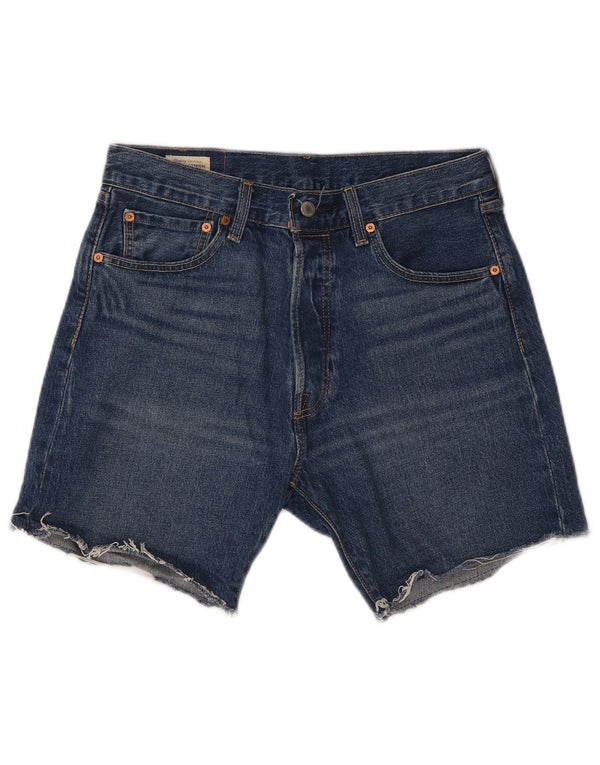 Мужские джинсовые шорты Levi's 501 W32, средний синий хлопок