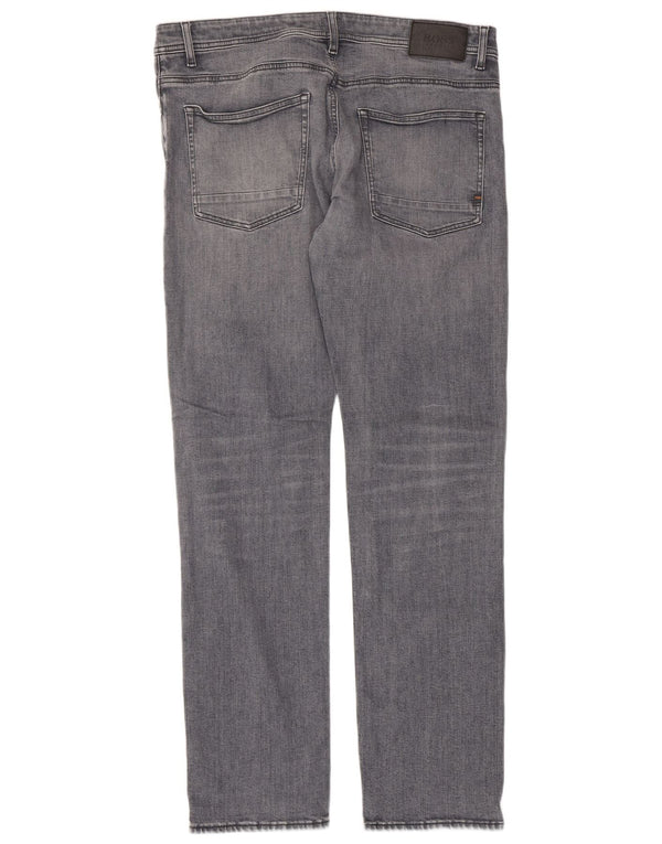 Мужские джинсы HUGO BOSS Delaware Slim W36 L32 серые