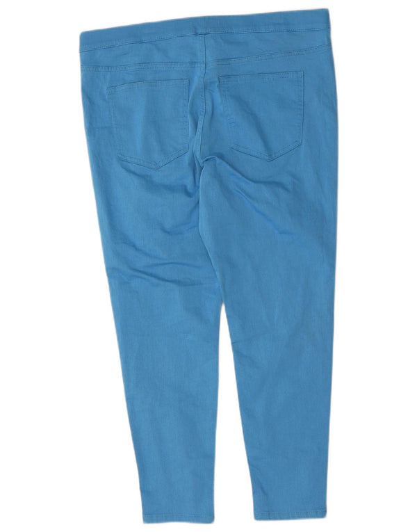 Женские джинсы джеггинсы Marks & Spencer UK 18 XL W36 L26 синие, хлопок