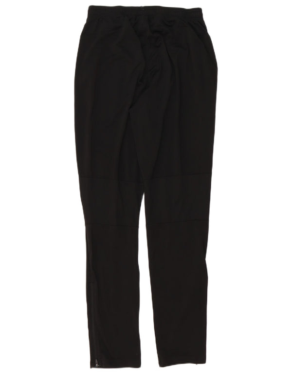 Мужские узкие спортивные брюки Puma, средние черные спортивные брюки из полиэстера