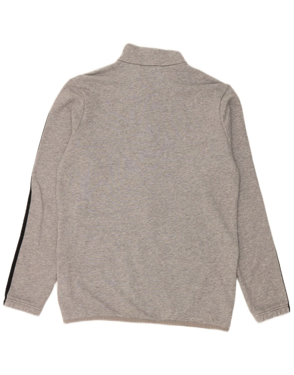 Спортивный костюм Adidas для мальчиков, верхняя куртка 15-16 лет, серый хлопок